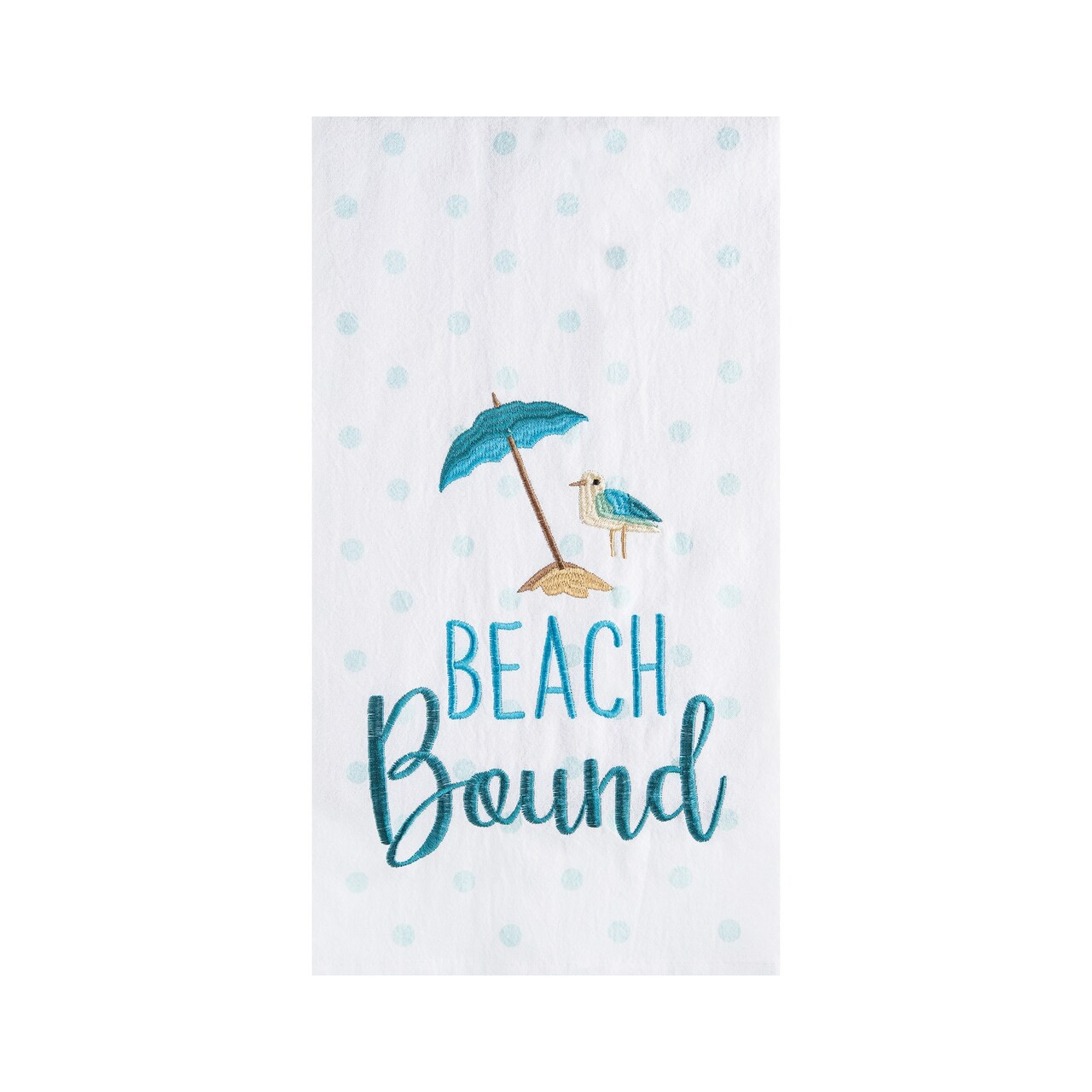 Beach Bound Flour Sack Kitchen Towel
